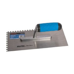 Llana dentada de acero inoxidable - FIXTEC