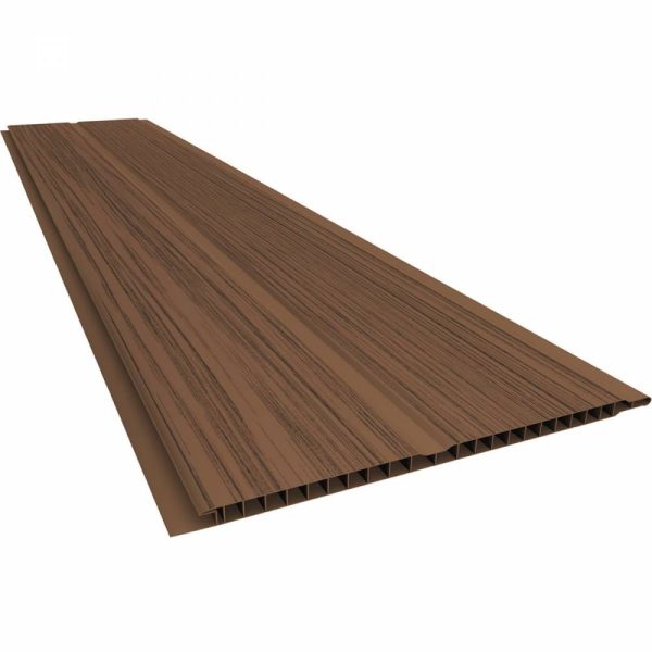 Cielorraso PVC mogno 7mm 0.20x6m