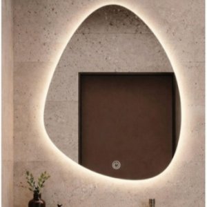 Espejo Gota 60x80cm Luz y Desempañador