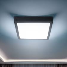 Plafon 18W Cuadrado Luz Fria