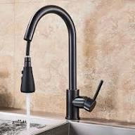 Monocomando Griferia Pico Extensible - Negro