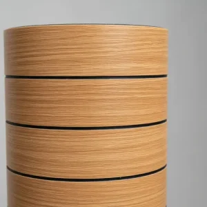 Rollo Adhesivo Ripado Simil Madera