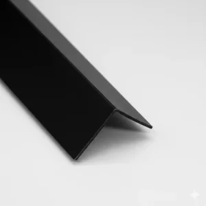 Angulo PVC Negro 15mm -3 metros