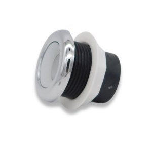 Botón Superior Cromado 38mm